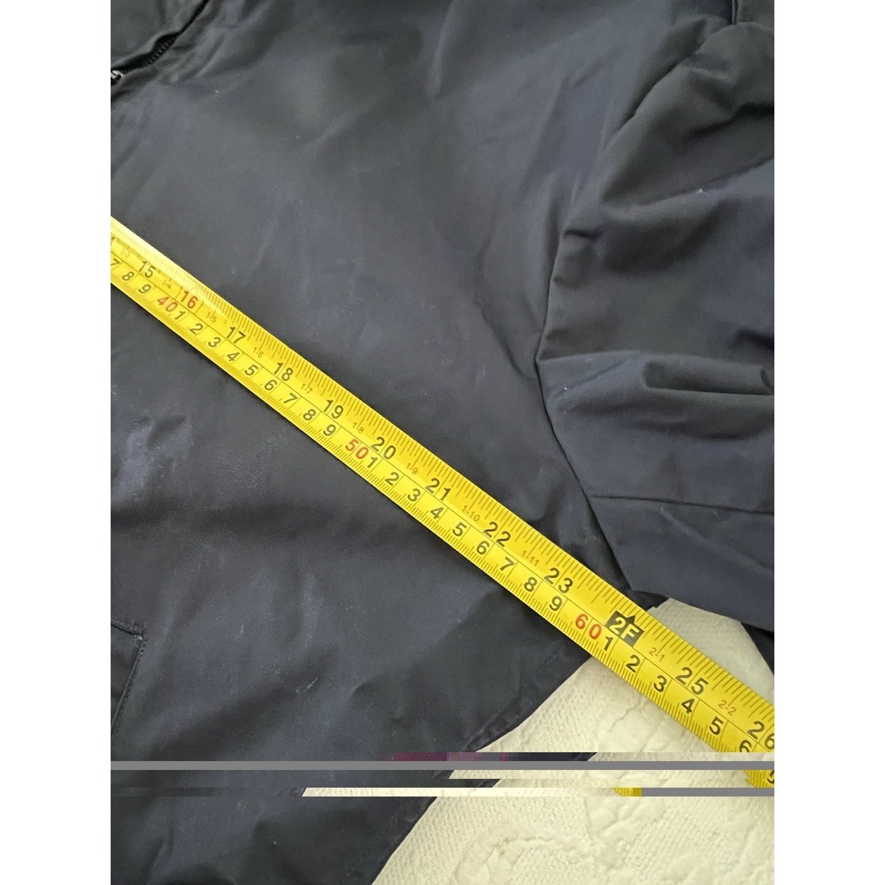 Vtg 70s US Air Force Jacket 42XL Blue Poplin Zip Up Military USN USAF Bomber - Picture 12 of 15